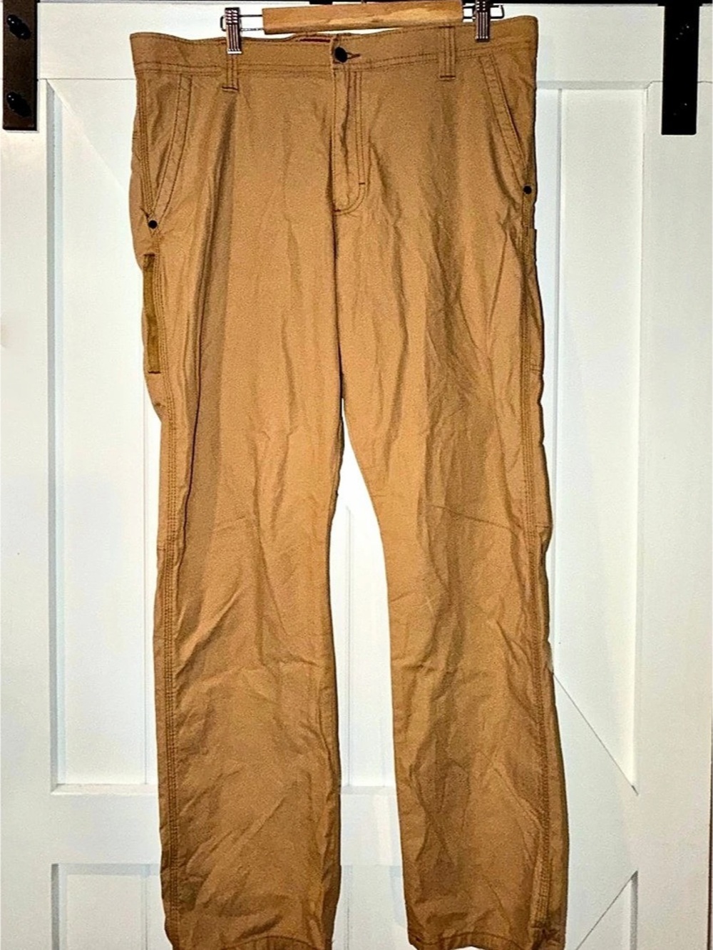 Wrangler Men’s Carpenter Work Pants Brown/Tan 38x32